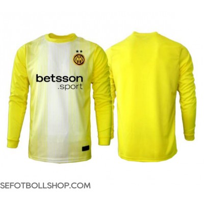 Billiga Inter Milan Målvakt Borta fotbollskläder 2025-26 Långärmad Billiga Inter Milan Målvakt Borta fotbollskläder 2025-26 Långärmad